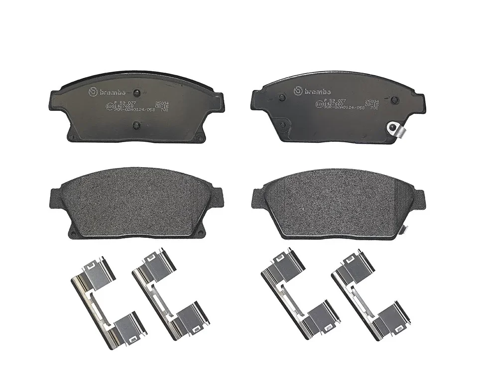 Sada brzdových destiček, kotoučová brzda BREMBO P59077X