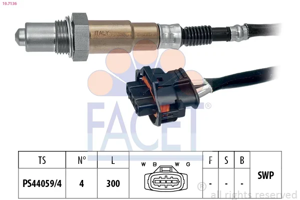 Lambda sonda FACET 10.7136 Lambda sonda FACET 10.7136