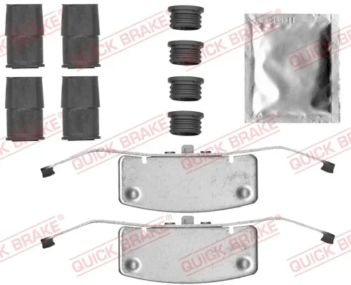 Sada prislusenstvi, oblozeni kotoucove brzdy QUICK BRAKE 109-0052