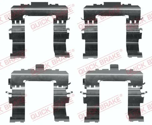 Sada prislusenstvi, oblozeni kotoucove brzdy QUICK BRAKE 109-0020