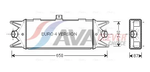 chladič turba AVA Clever Choice IVA4045 chladič turba AVA Clever Choice IVA4045