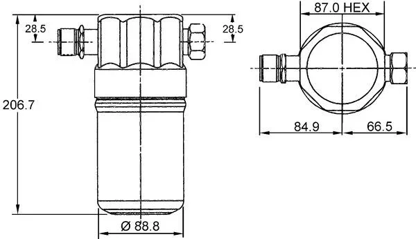 Susarna, klimatizace MAHLE AD36000S Susarna, klimatizace MAHLE AD36000S