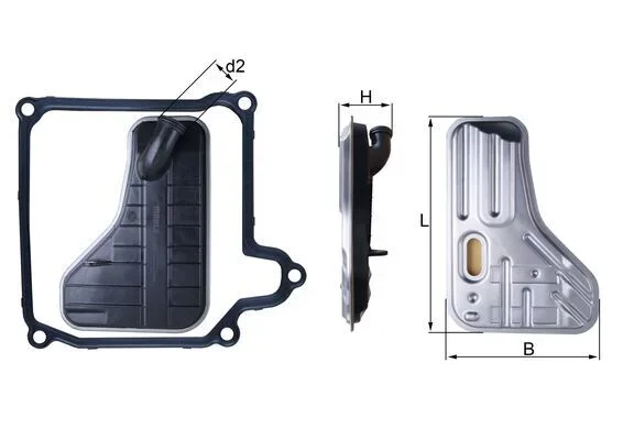 Hydraulický filtr, automatická převodovka KNECHT HX264D