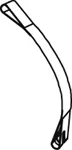 Drzak, tlumic vyfuku DINEX 66841 Drzak, tlumic vyfuku DINEX 66841