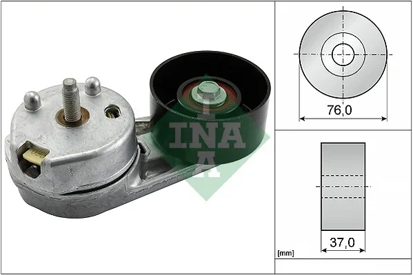 Napinaci rameno, zebrovany klinovy remen Schaeffler INA 534059710