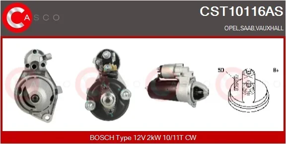 Startér CASCO CST10116AS