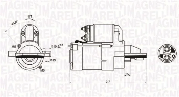 Startér MAGNETI MARELLI 063721246010