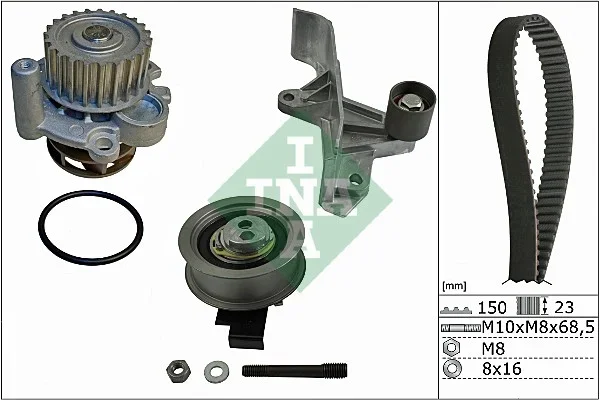Vodni pumpa + sada ozubeneho remene Schaeffler INA 530054630
