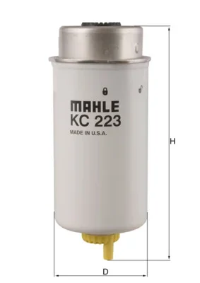 Palivový filtr MAHLE KC223