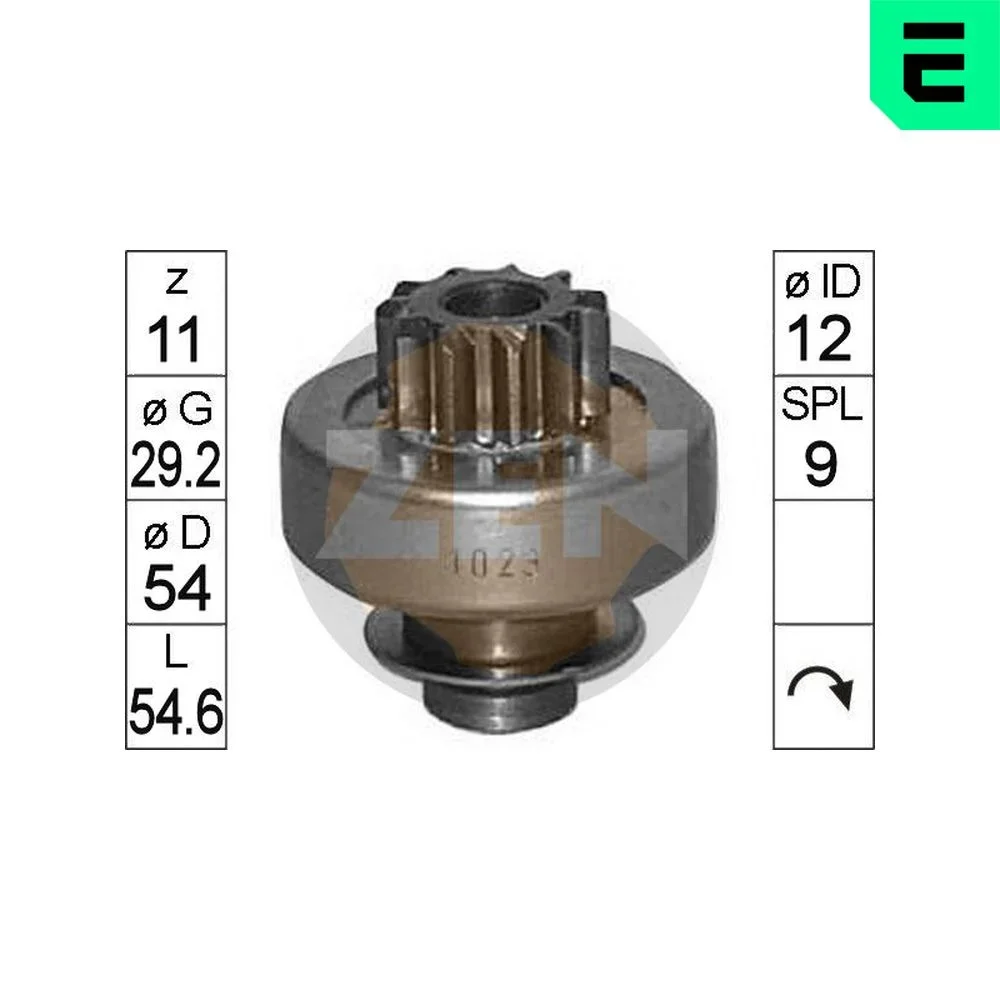 Volnobezny prevod, starter ERA ZN1023 Volnobezny prevod, starter ERA ZN1023