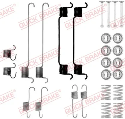 Sada příslušenství, brzdové čelisti QUICK BRAKE 105-0802