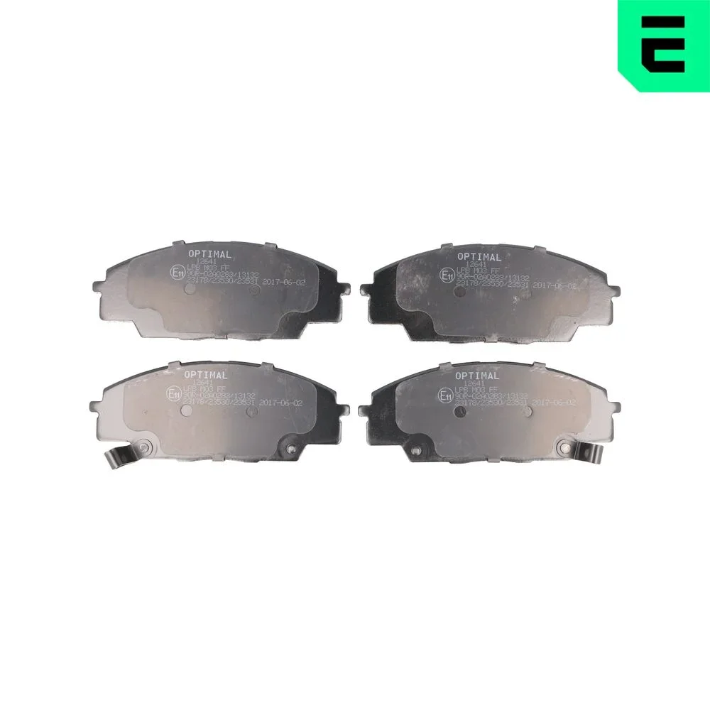 Sada brzdových destiček, kotoučová brzda OPTIMAL BP-12641