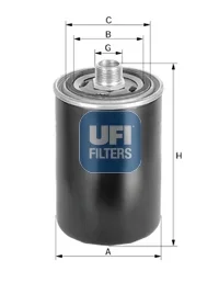 Hydraulický filtr, automatická převodovka UFI 86.006.00