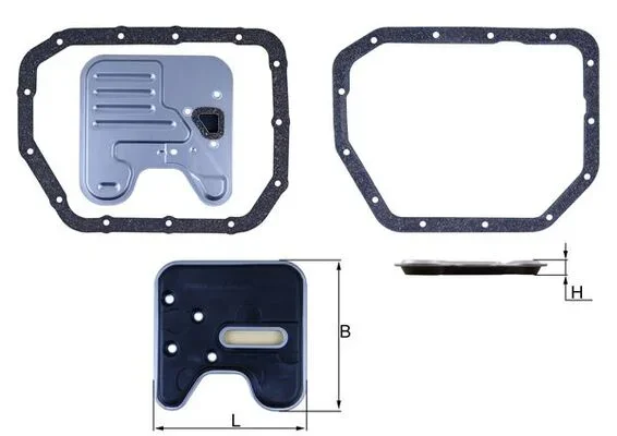 Hydraulický filtr, automatická převodovka KNECHT HX246D