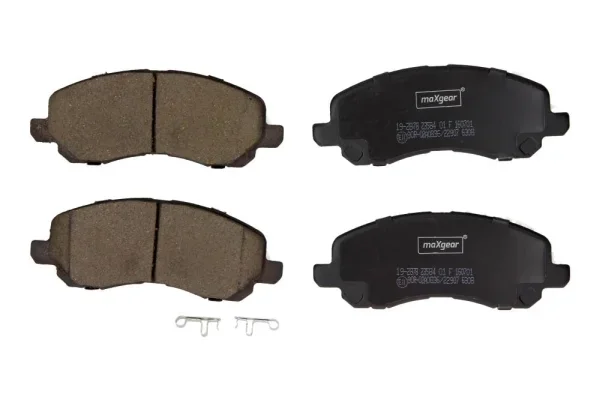Sada brzdových destiček, kotoučová brzda MAXGEAR 19-2878