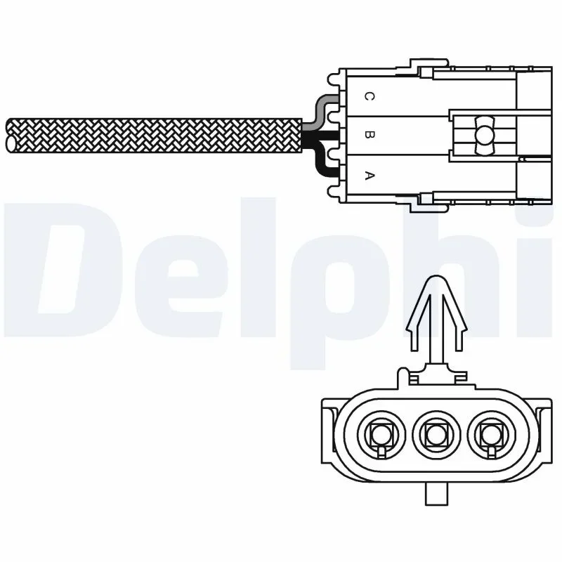 Lambda sonda DELPHI ES10995-12B1 – OE 7700101345