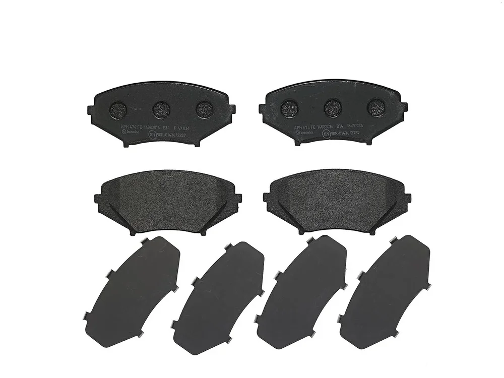 Sada brzdových destiček, kotoučová brzda BREMBO P49034