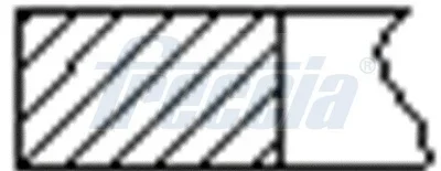 Sada pístních kroužků FRECCIA FR10-373800 Sada pístních kroužků FRECCIA FR10-373800