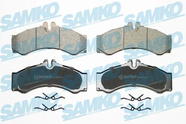 Sada brzdových destiček, kotoučová brzda SAMKO 5SP633