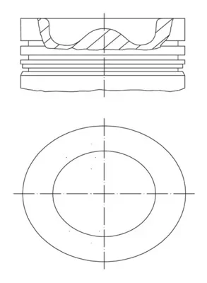 Píst MAHLE 037PI00106000