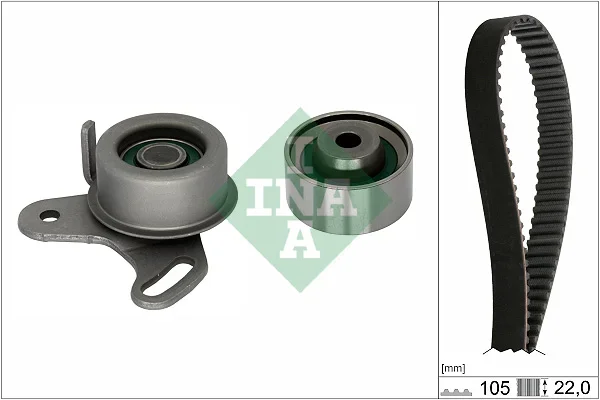 ozubení,sada rozvodového řemene Schaeffler INA 530042710