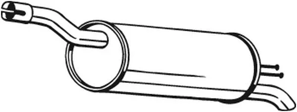 BS 148-343 Zadni tlumic vyfuku BOSAL