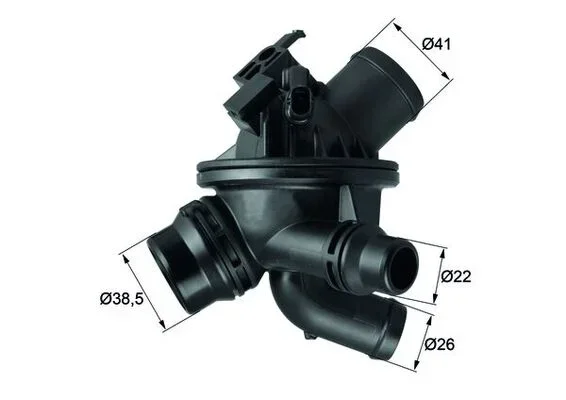Termostat, chladivo MAHLE TM2197