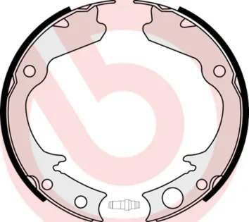 Sada brzdových čelistí, parkovací brzda BREMBO S78508