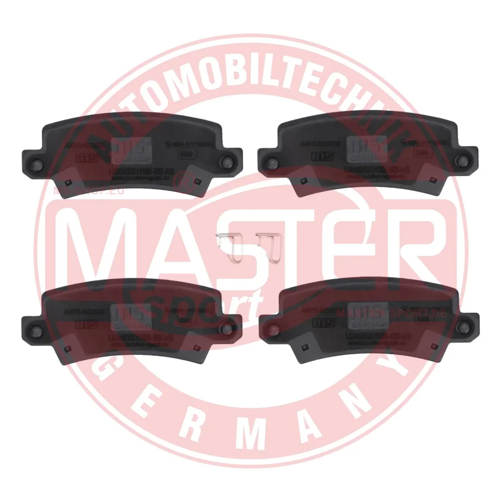 Brzdové platničky-sada PREMIUM zadné TOYOTA COROLLA VI/ VI Wagon, COROLLA VII/ VII Combi/ VII Seda MASTER-SPOR