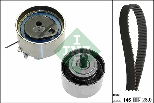 ozubení,sada rozvodového řemene Schaeffler INA 530064110