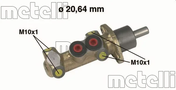 Hlavní brzdový válec METELLI 05-0044