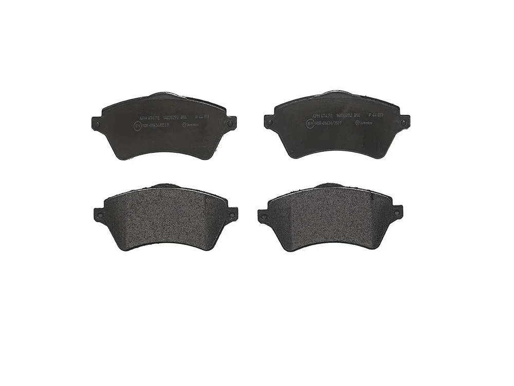 Sada brzdových destiček, kotoučová brzda BREMBO P44011