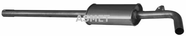 Stredni tlumic vyfuku ASMET 10.102