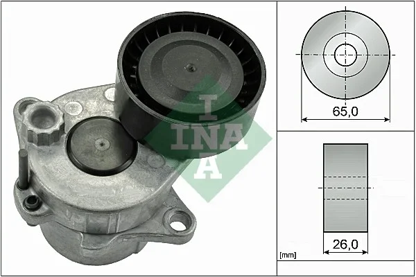 Napinaci rameno, zebrovany klinovy remen Schaeffler INA 534033710