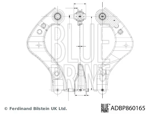 Řídicí páka, zavěšení kol BLUE PRINT ADBP860165