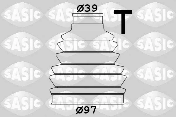 Sada měchů, hnací hřídel SASIC 1900005 – OE 329334