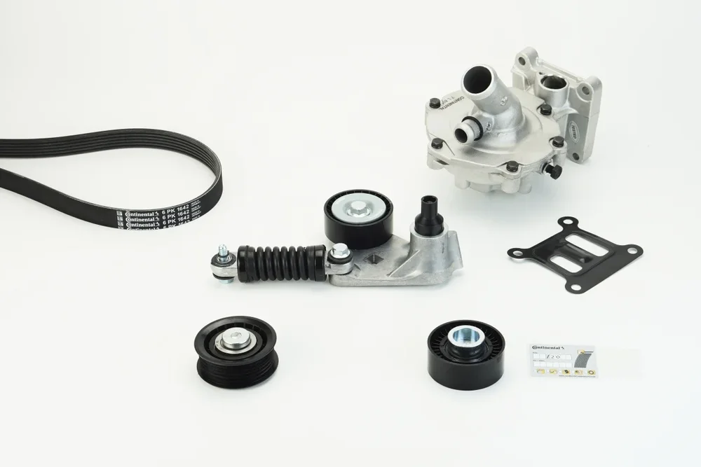 Vodní pumpa + klínový žebrový řemen CONTINENTAL CTAM 6PK1642WP2