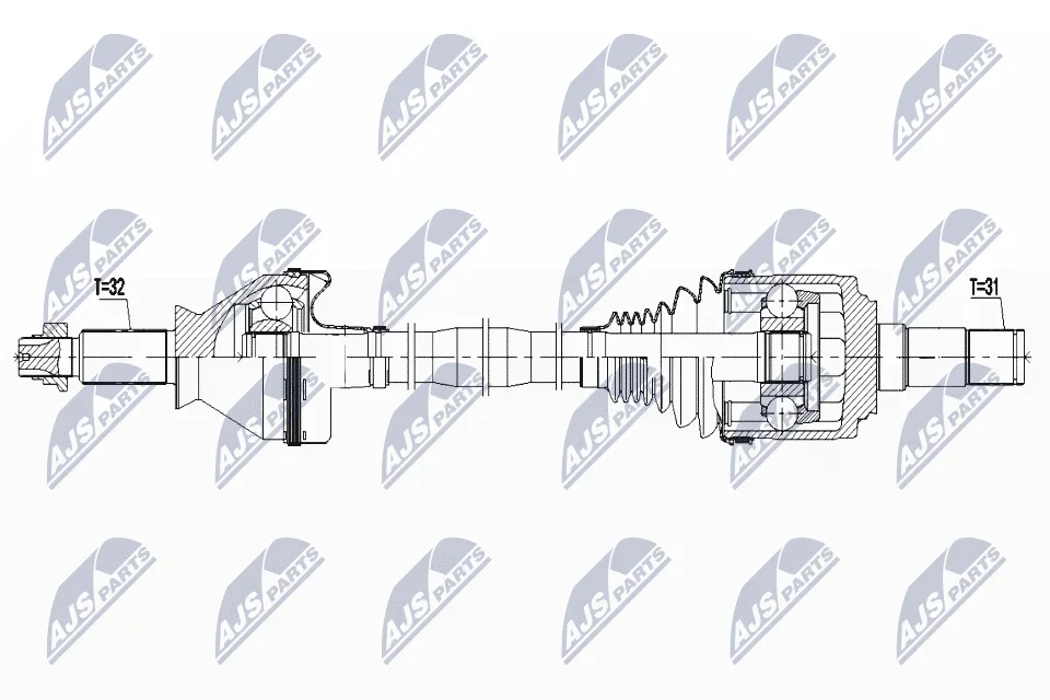 Hnací hřídel NTY NPW-MA-004