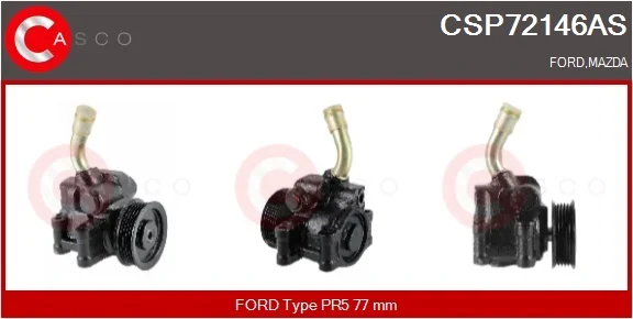 Hydraulické čerpadlo, řízení CASCO CSP72146AS
