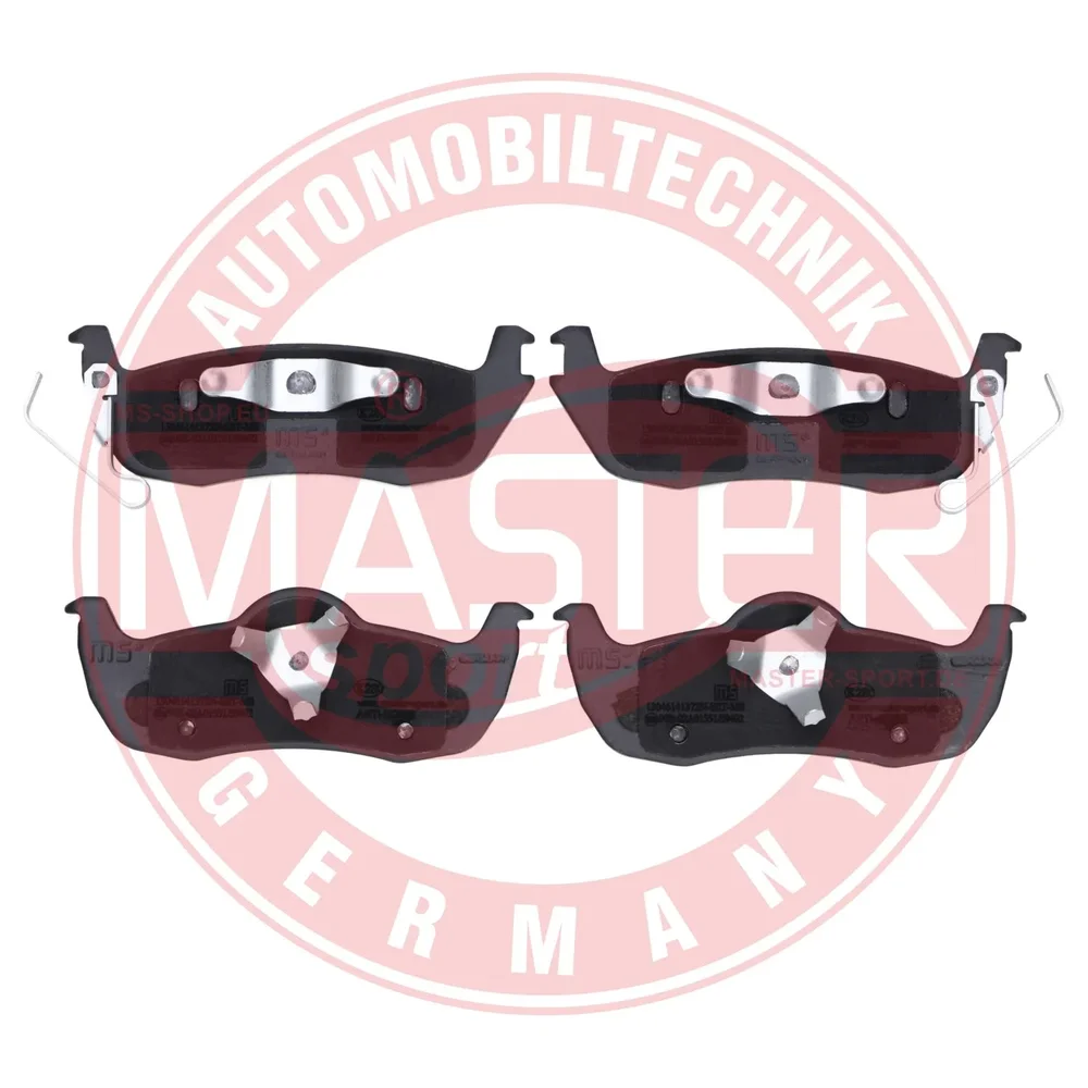 Sada brzdových destiček, kotoučová brzda MASTER-SPORT GERMANY 13046141372N-SET-MS
