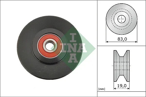 Napínací kladka, klínový řemen Schaeffler INA 531093910 Napínací kladka, klínový řemen Schaeffler INA 531093910