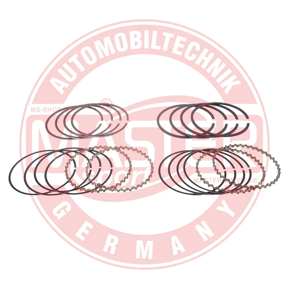 Piestne krúžky-sada. 92.50 keramické MASTER-SPORT GERMANY 92.50-K-SET/20/-MS