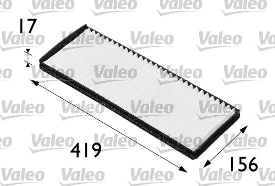 Filtr, vzduch v interiéru VALEO 698165