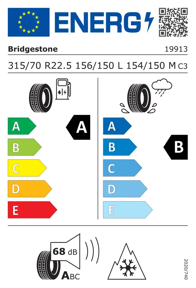 315/70R22.5 CBR ECOS BRIDGESTONE 315/70R22.5CBRECOS 315/70R22.5 CBR ECOS BRIDGESTONE 315/70R22.5CBRECOS