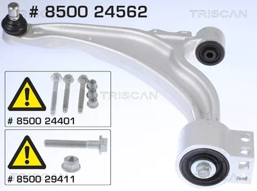 Řídicí páka, zavěšení kol TRISCAN 850024562