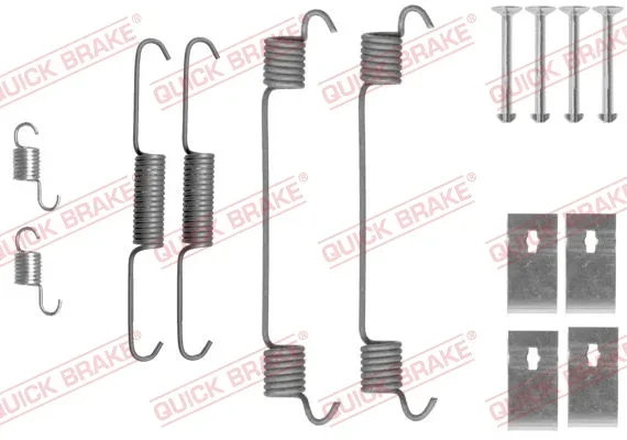 Sada příslušenství, brzdové čelisti QUICK BRAKE 105-0860