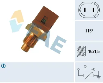 Snímač, teplota chladiva FAE 34290 – OE 7700805266