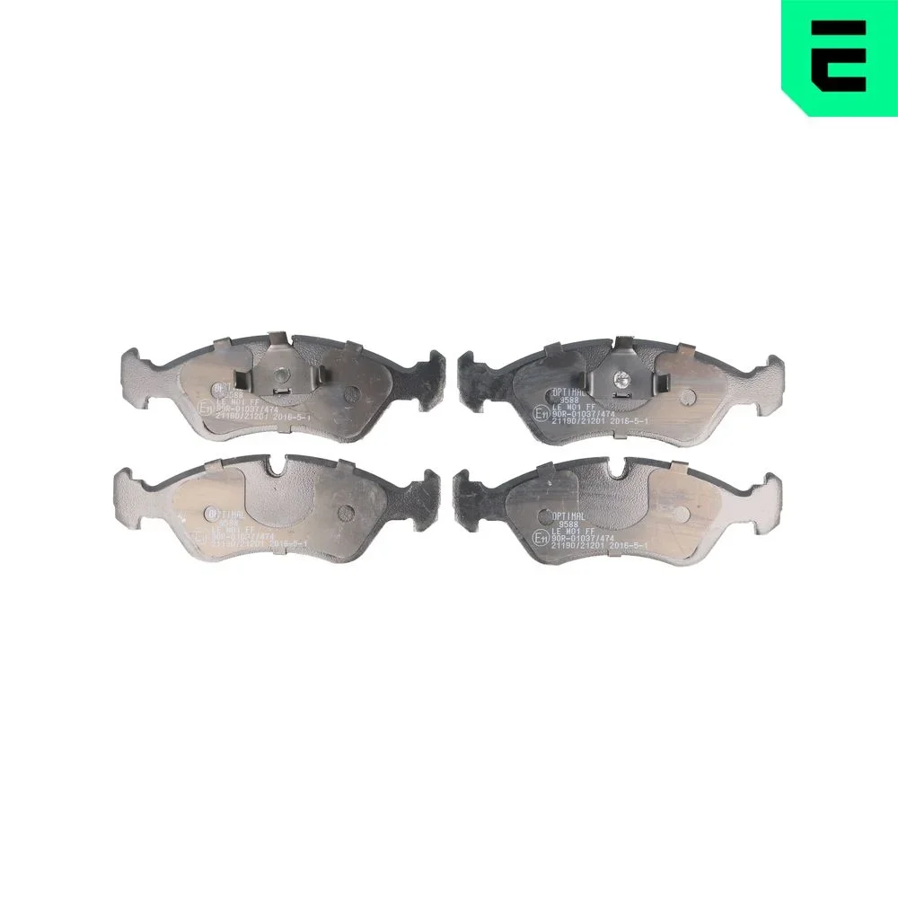 Sada brzdových destiček, kotoučová brzda OPTIMAL BP-09588