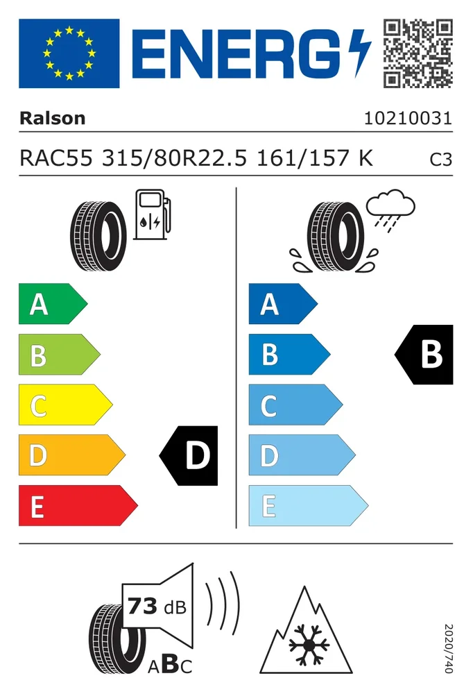 315/80R22.5 CRN RAC55 RALSON 315/80R22.5CRNRAC55 315/80R22.5 CRN RAC55 RALSON 315/80R22.5CRNRAC55