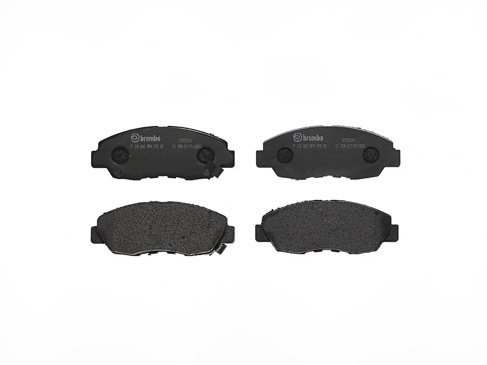 Sada brzdových destiček, kotoučová brzda BREMBO P28042